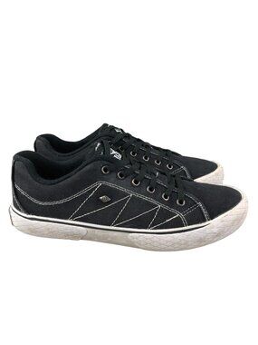 British Knights Men's Size 8.5 Vulture 2 Black White Lace-Up Casual Sneakers
